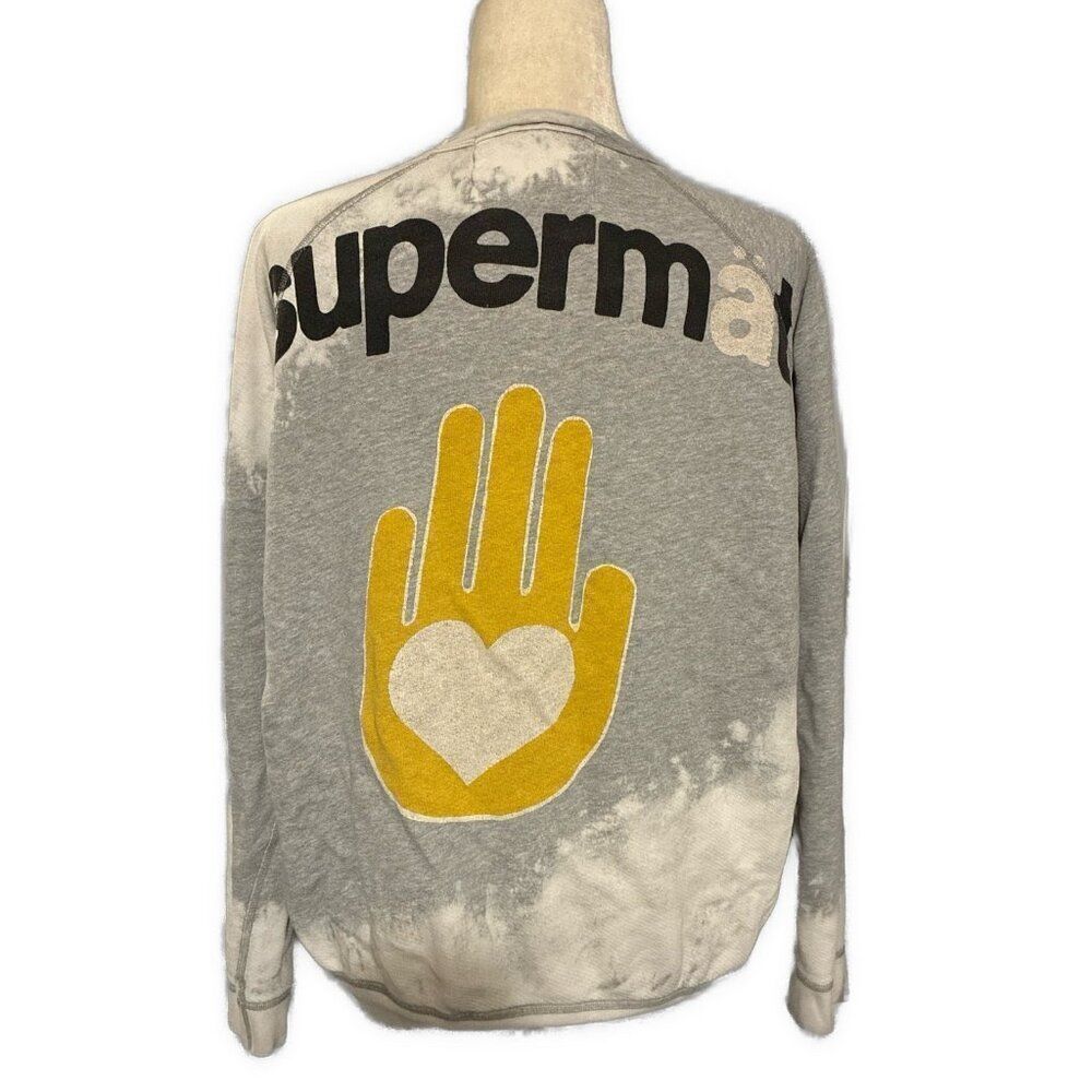 life nature love RARE free city gray Long Sleeve sweatshirt supermat Medium